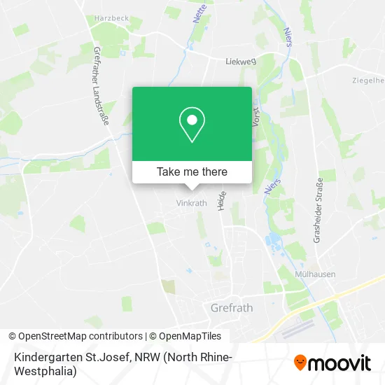 Kindergarten St.Josef map