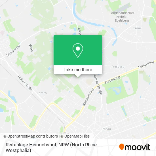 Карта Reitanlage Heinrichshof