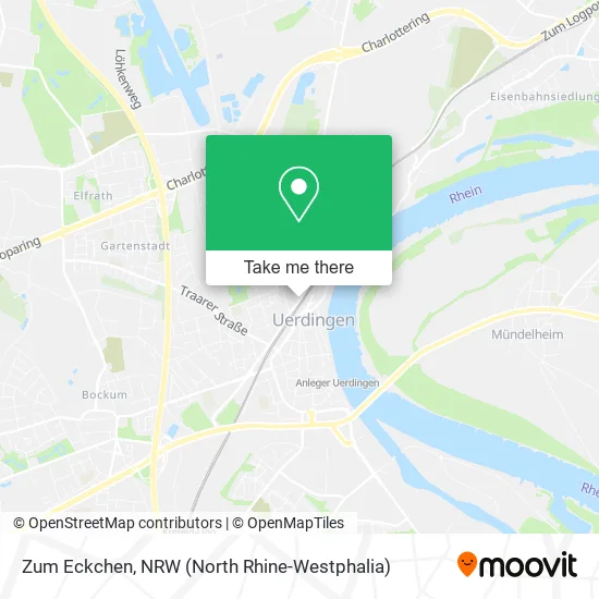 Карта Zum Eckchen