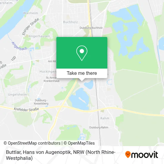 Buttlar, Hans von Augenoptik map