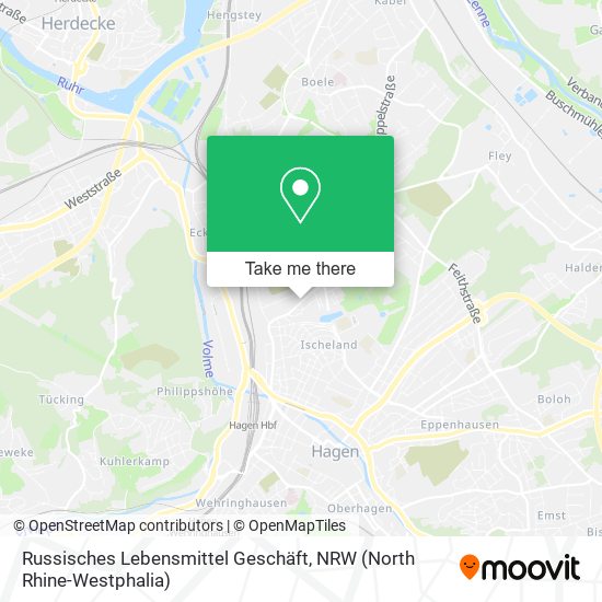 Russisches Lebensmittel Geschäft map