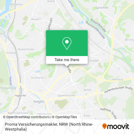 Карта Proma Versicherungsmakler