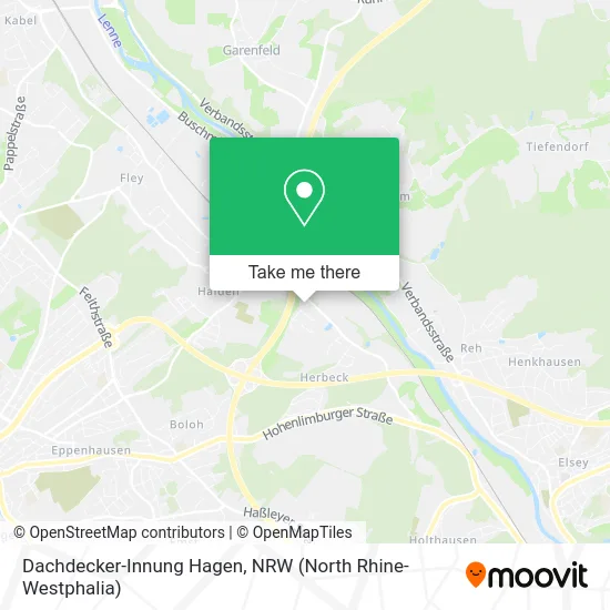 Dachdecker-Innung Hagen map