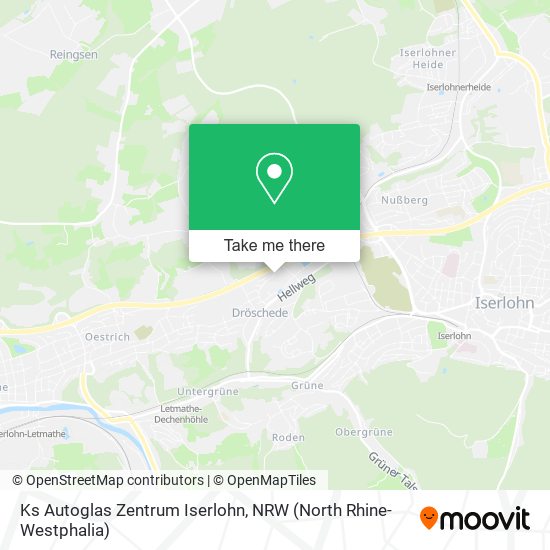 Ks Autoglas Zentrum Iserlohn map