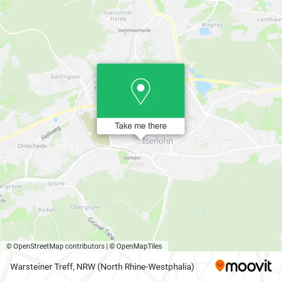 Карта Warsteiner Treff