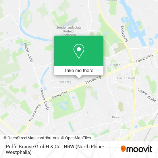Puffs Brause GmbH & Co. map