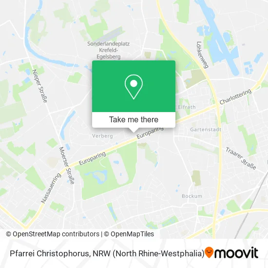 Карта Pfarrei Christophorus