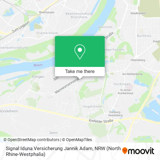 Карта Signal Iduna Versicherung Jannik Adam