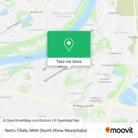 Карта Netto Filiale