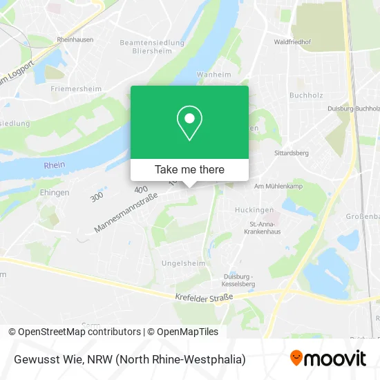 Карта Gewusst Wie