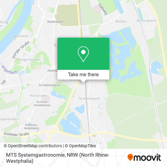 MTS Systemgastronomie map
