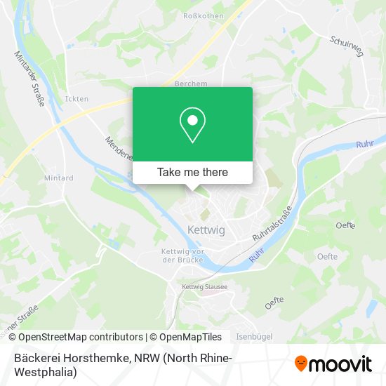 Bäckerei Horsthemke map