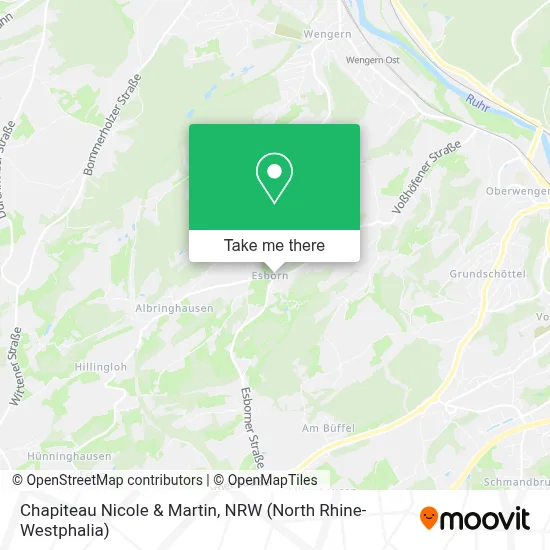 Chapiteau Nicole & Martin map