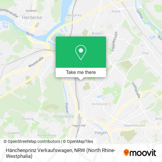 Hänchenprinz Verkaufswagen map
