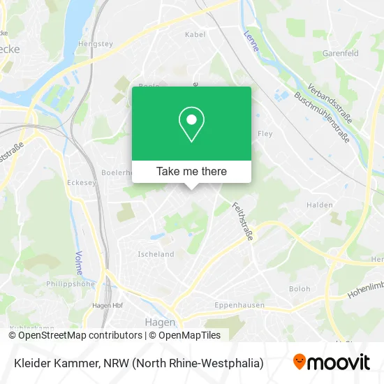 Карта Kleider Kammer