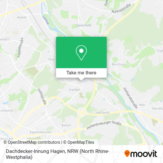 Dachdecker-Innung Hagen map