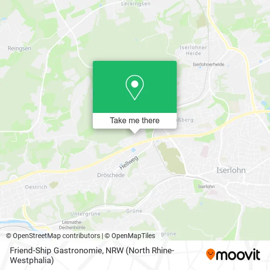 Friend-Ship Gastronomie map