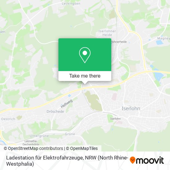 Ladestation für Elektrofahrzeuge map