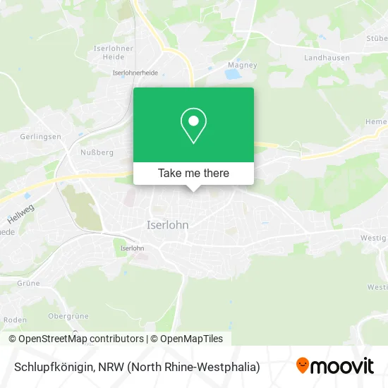 Карта Schlupfkönigin