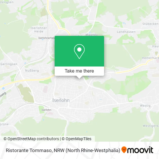 Ristorante Tommaso map