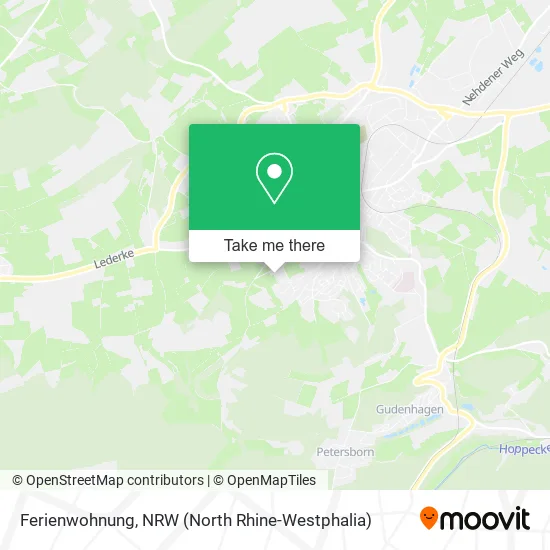 Карта Ferienwohnung