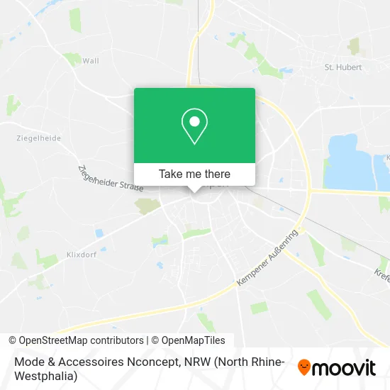 Карта Mode & Accessoires Nconcept