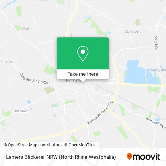 Lamers Bäckerei map