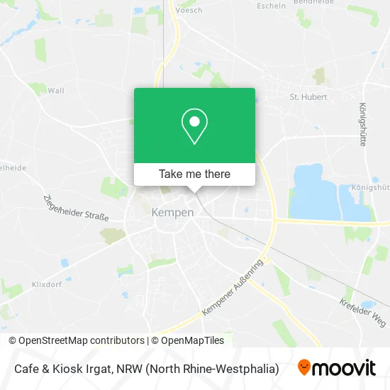 Cafe & Kiosk Irgat map