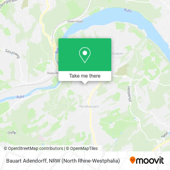 Карта Bauart Adendorff