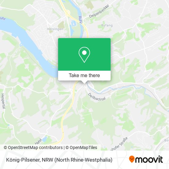 König-Pilsener map
