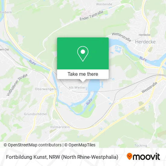 Карта Fortbildung Kunst