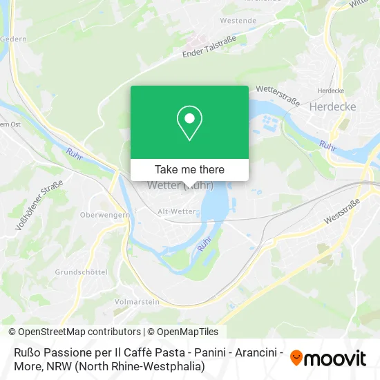 Карта Rußo Passione per Il Caffè Pasta - Panini - Arancini - More