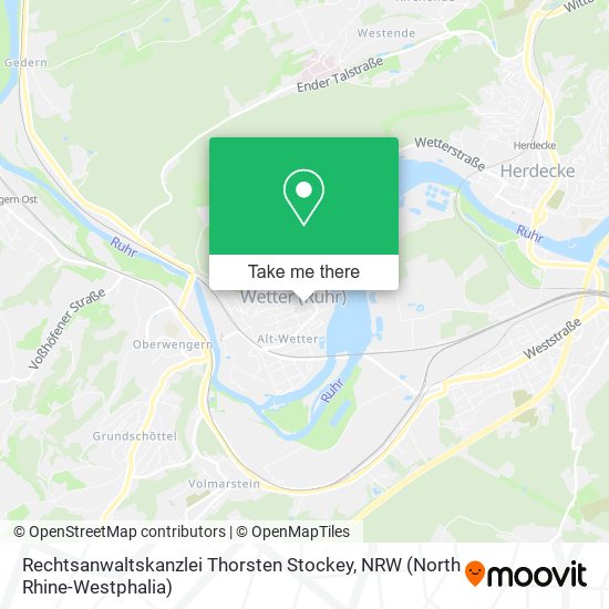 Rechtsanwaltskanzlei Thorsten Stockey map