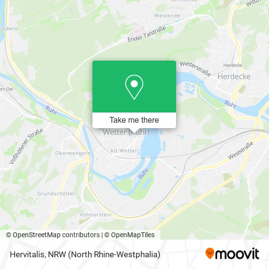 Карта Hervitalis