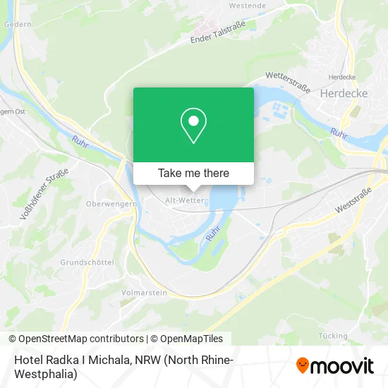 Hotel Radka I Michala map