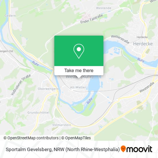 Sportalm Gevelsberg map