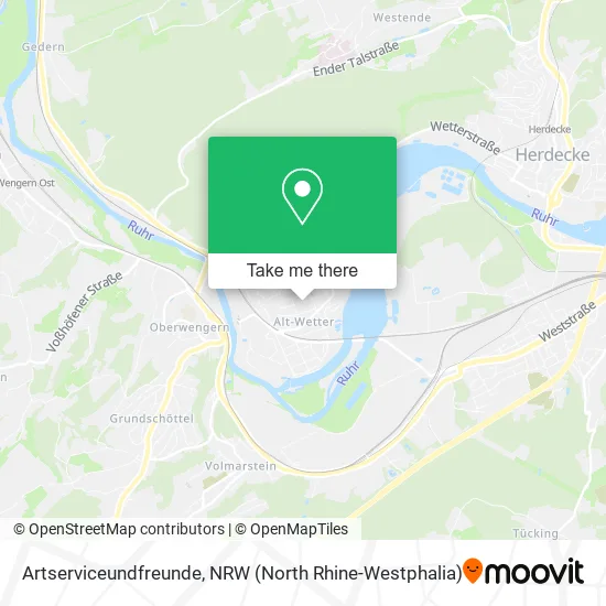 Карта Artserviceundfreunde