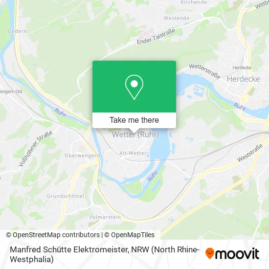 Manfred Schütte Elektromeister map