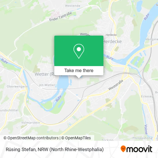 Карта Rüsing Stefan