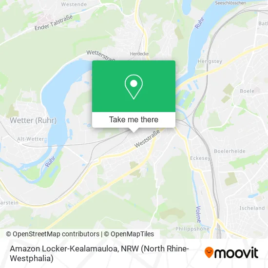 Карта Amazon Locker-Kealamauloa