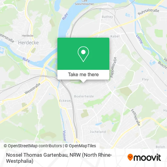 Nossel Thomas Gartenbau map