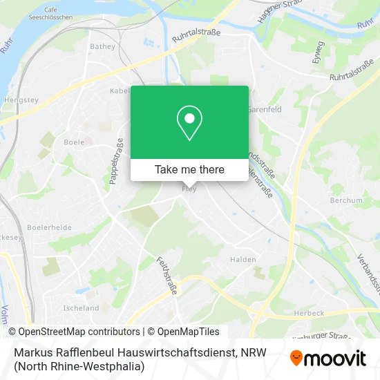 Markus Rafflenbeul Hauswirtschaftsdienst map