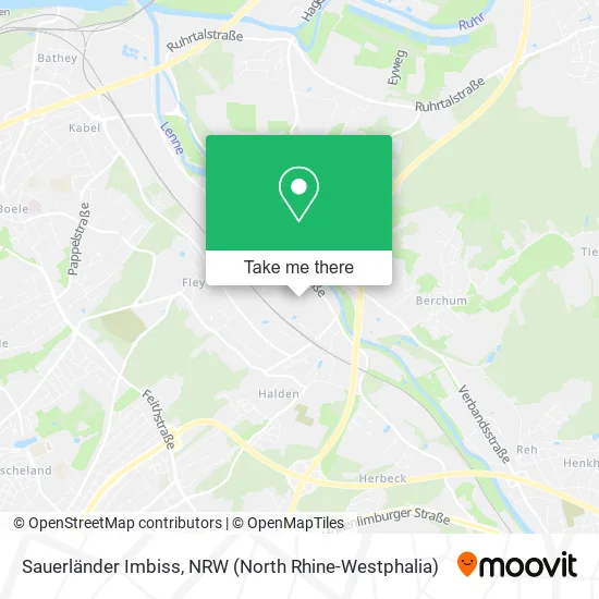 Карта Sauerländer Imbiss