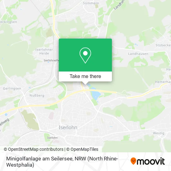 Карта Minigolfanlage am Seilersee