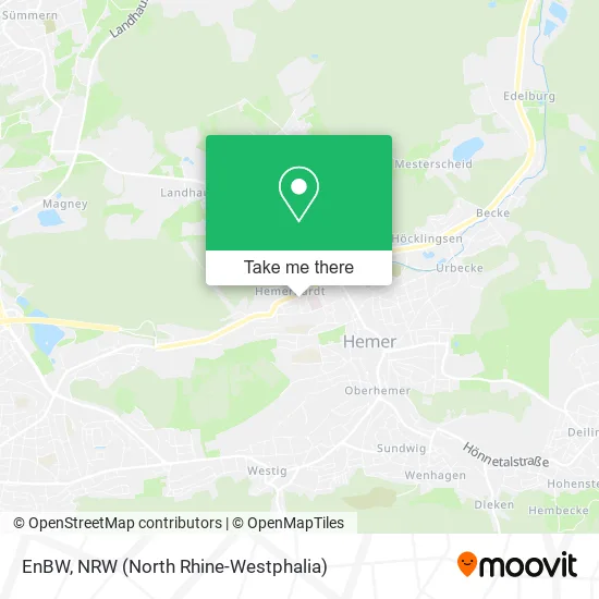 Карта EnBW