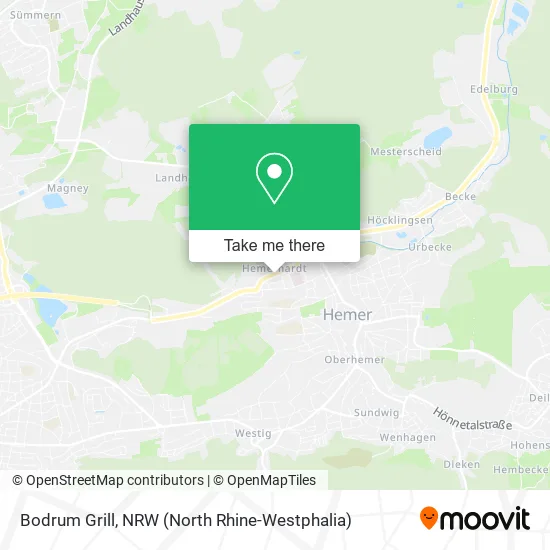 Карта Bodrum Grill