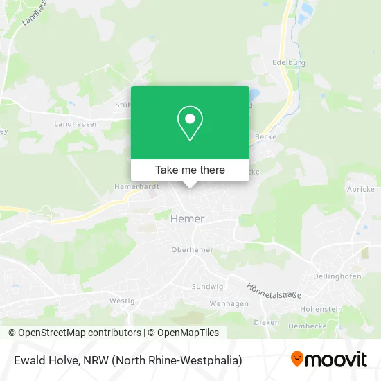 Ewald Holve map