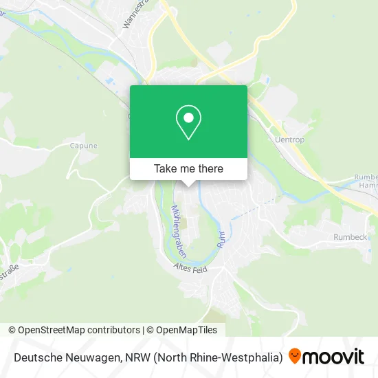 Deutsche Neuwagen map