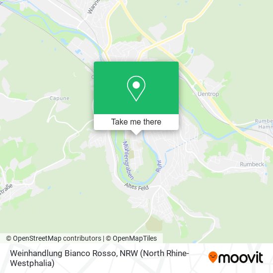 Weinhandlung Bianco Rosso map