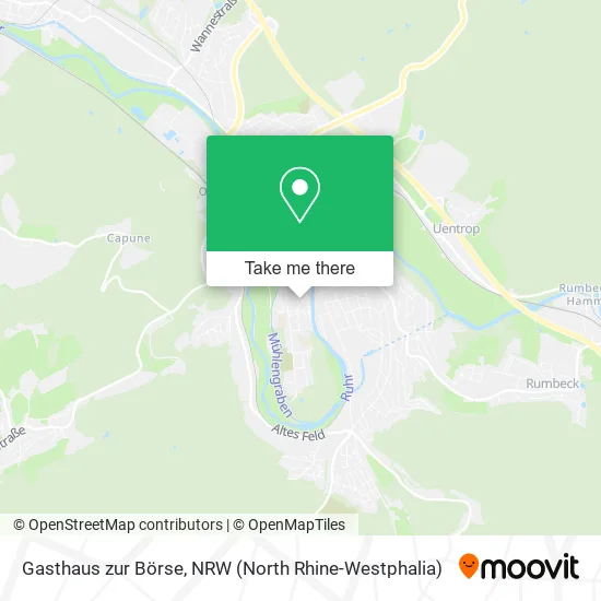 Карта Gasthaus zur Börse